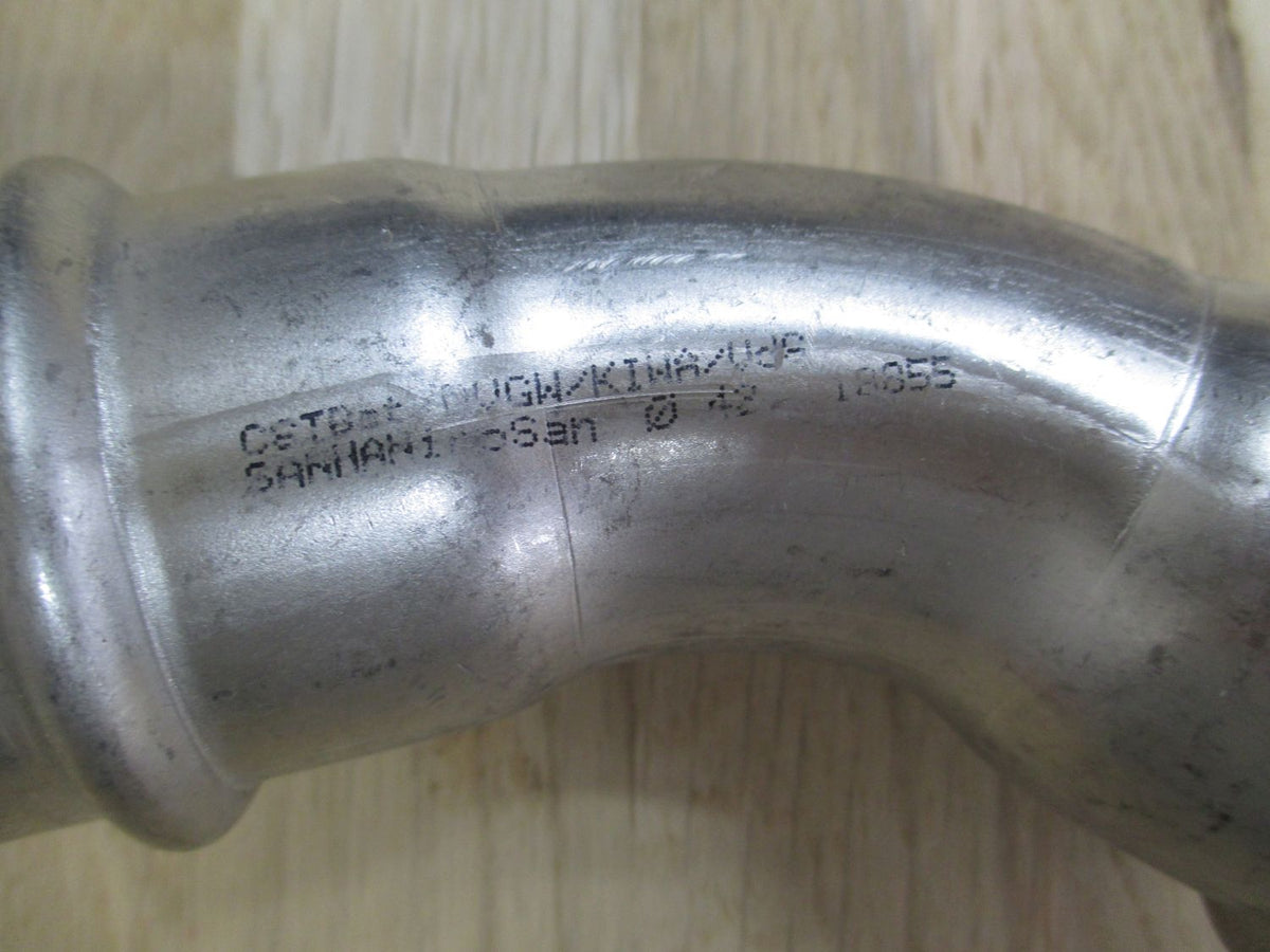 Sanha NiroSan Bogen 45 Grad 42 mm innen - innen Edelstahl Press Fitting K17/37