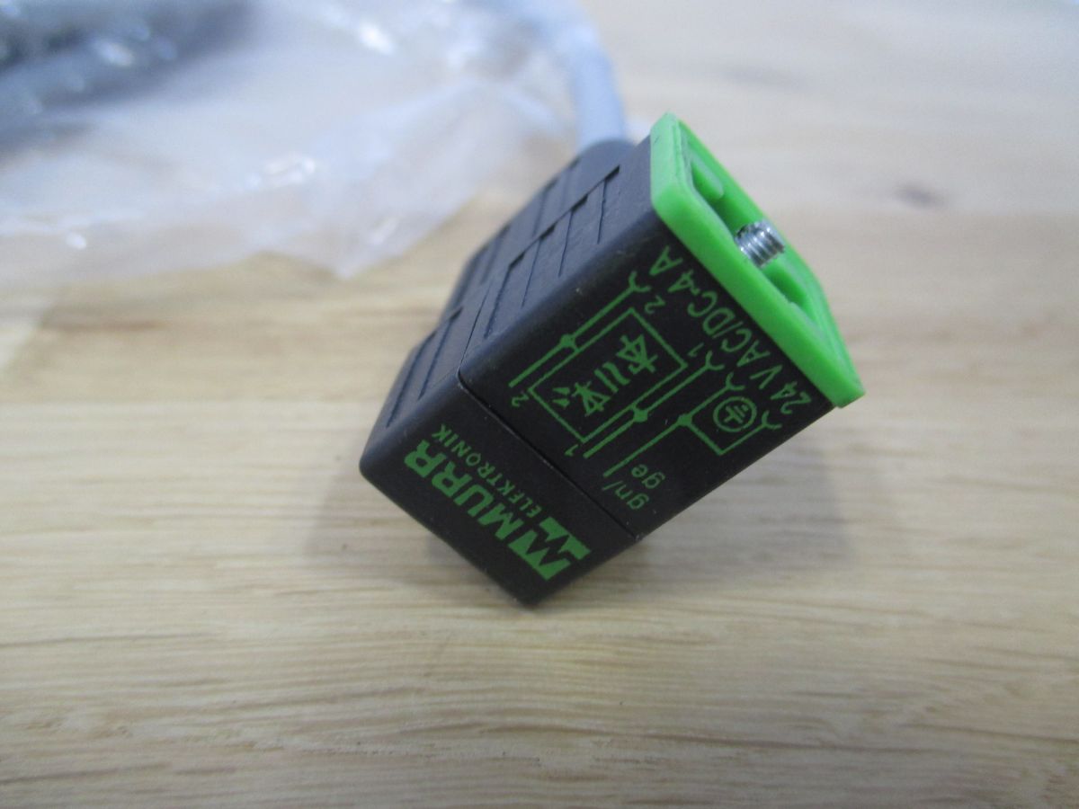 Murr Elektronik Ventilstecker MSUD Form C 8 mm 24 V AC Länge 5 m K17/396