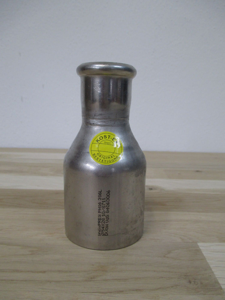 Inox Edelstahl Reduzierstück 54 x 28 mm Press Fitting K17/41