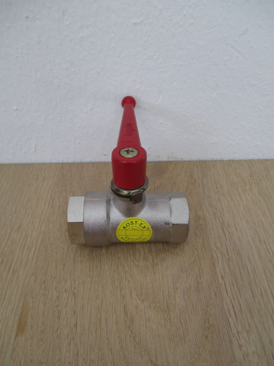 Legris Kugelhahn Halbzoll IG mit Entlüftung Ventil Wasserhahn Messing K17/431