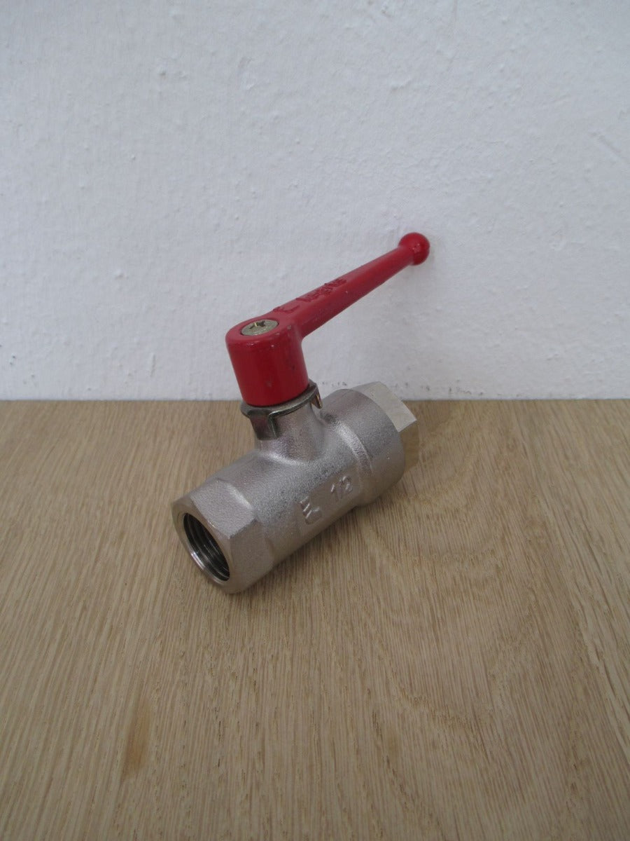 Legris Kugelhahn Halbzoll IG mit Entlüftung Ventil Wasserhahn Messing K17/431