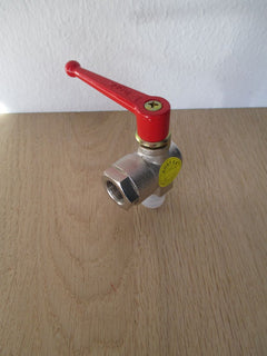 LEGRIS Kugelhahn IG und AG 3/8 Zoll mit Entlüftung Winkelhahn Messing K17/433