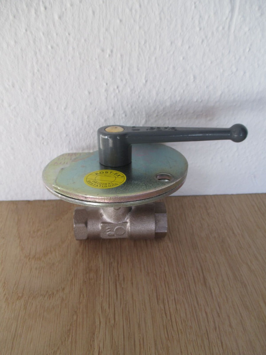 Legris Kugelhahn 1/4 Zoll abschließbar Messing 2 Wege Kugelhahn K17/434 