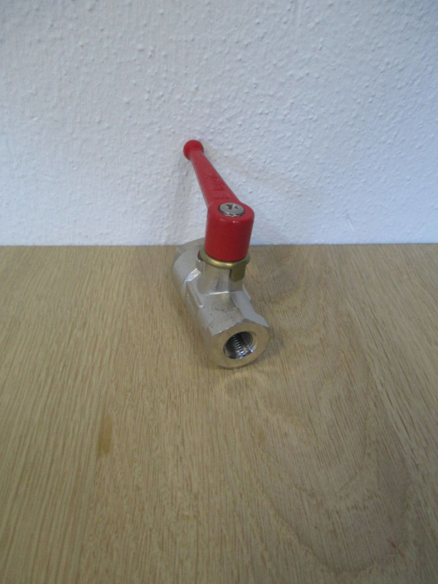 Legris Kugelhahn G 1/4 Zoll mit Entlüftungsbohrung Messing Absperrventil K17/445