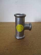 T - Stück 22 x 15 x 22 mm Edelstahl Sanha Nirosta Press Fitting K17/457 