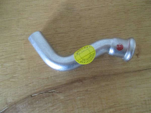 Überspring Bogen 15 mm Sanha Edelstahl Press Fitting Nirosta K17/459 