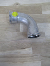 Sanha T - Stück 54 mm Edelstahl 54 x 54 x 54 mm Press Fitting K17/145 