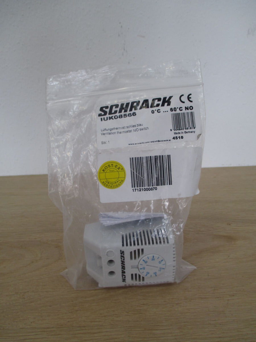 Schrack Lüftungsthermostat IUK08566 Schließer Schaltschrank Thermostat K17/481