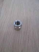 Muffe mit Innengewinde 1/8 Zoll Messing vernickelt Verbindungsstück K17/503