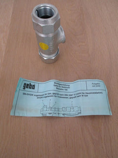 Gebo T - Verschraubung für Stahlrohr 3/4 Zoll für Trinkwasser geeinget K17/509