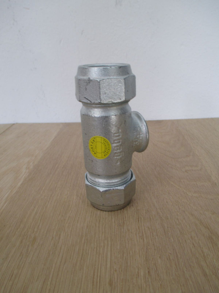 Gebo T - Verschraubung für Stahlrohr 3/4 Zoll für Trinkwasser geeinget K17/509