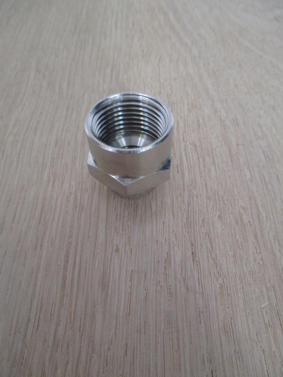 Verschraubung Innengewinde 1/4 - 1/2 Zoll Muffe Sechskant K17/515