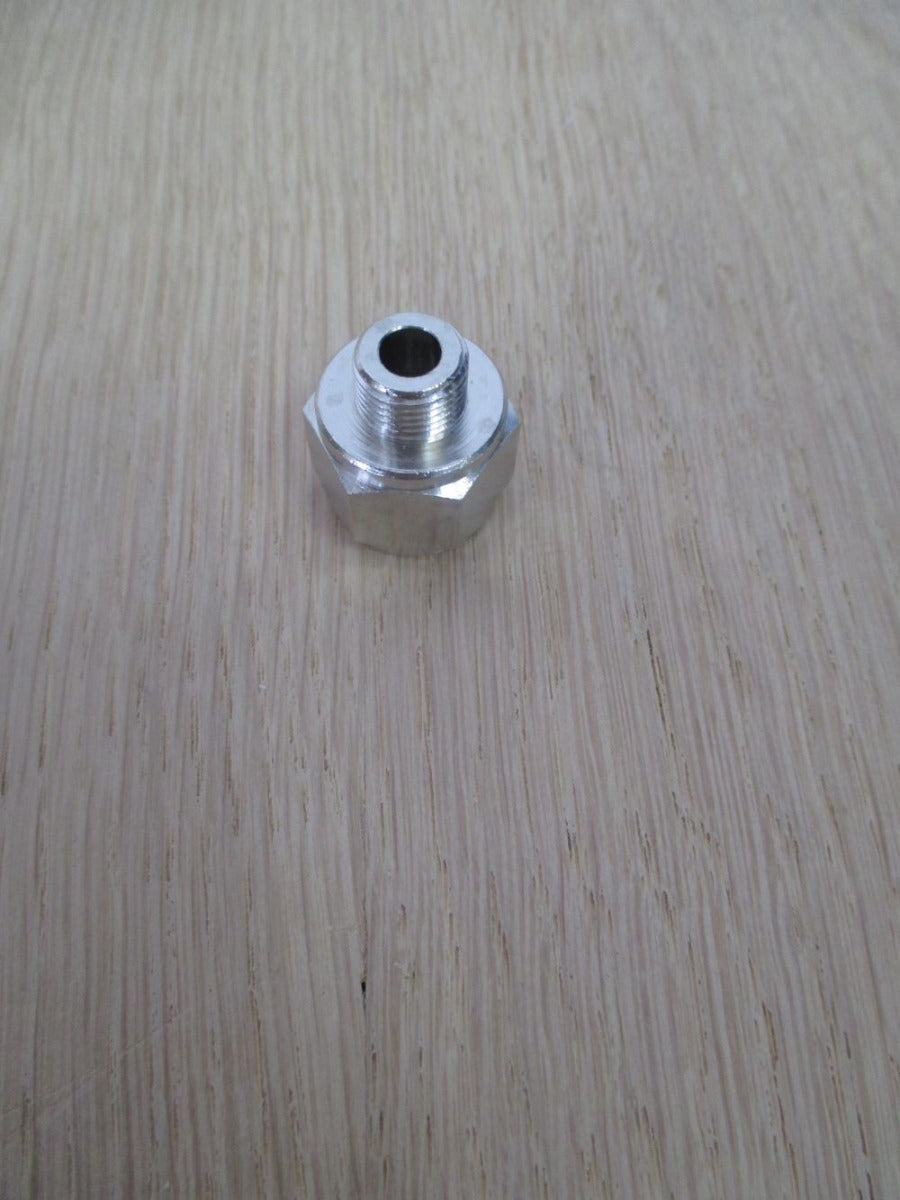 Vergrößerungsnippel Verschraubung 1/4 - 1/8 Zoll IG und AG Messing K17/523