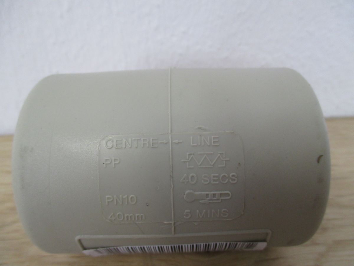   Durapipe Elektrofusionskuppler 40 mm PN 10 Schweiß Muffe Elektro K17/532