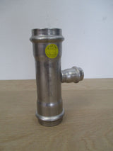 Sanha T - Stück 42 x 22 x 42 mm Edelstahl NiroSan Fitting Press Fitting