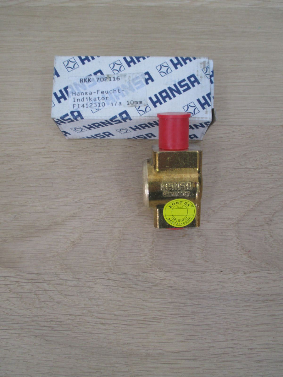  Hansa Feucht Indikator Schauglas mit Indikator Nr. 2413316050 I/A 10 mm K17/570
