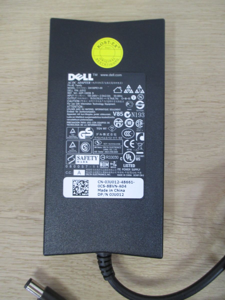 Dell AC/DC Adapter DA130PE1-00 Strom Adapter Ladegerät Notebook K17/586