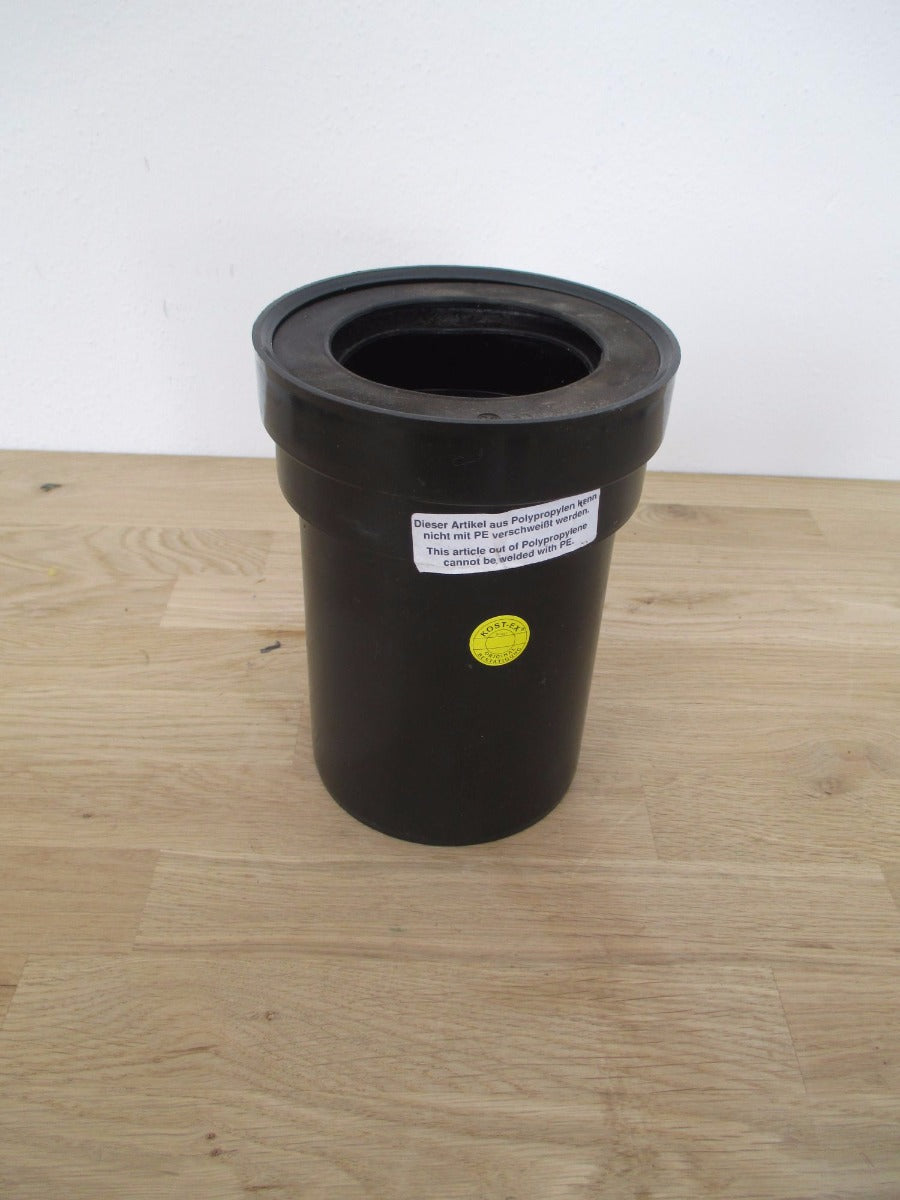 Dallmer Anschlussrohr für WC Stutzen D 110 mm L 180 mm Pumpenkost K17/6