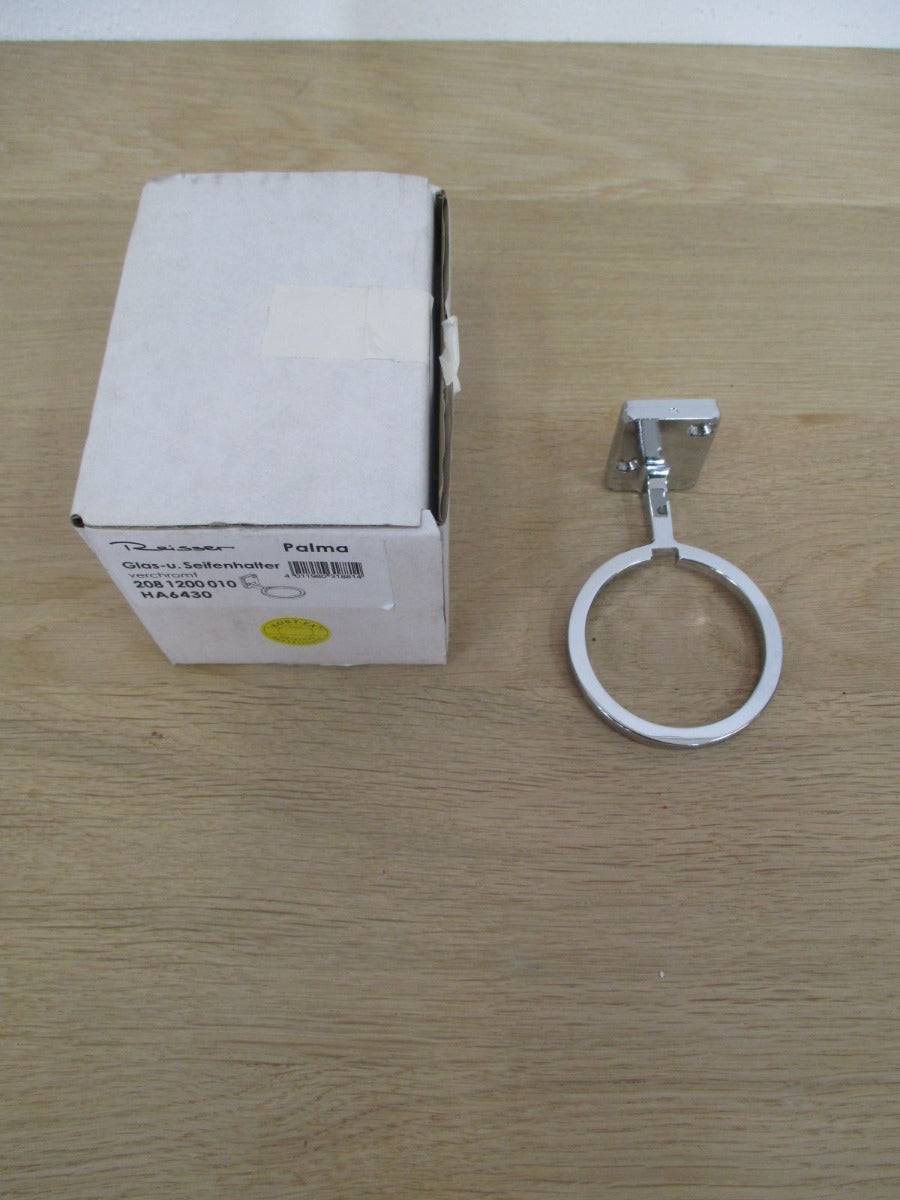 Reisser HA6430 Glas und Seifenhalter Palma verchromt  Bad Armaturen K17/604
