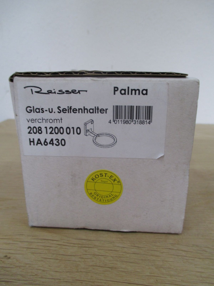 Reisser HA6430 Glas und Seifenhalter Palma verchromt  Bad Armaturen K17/604