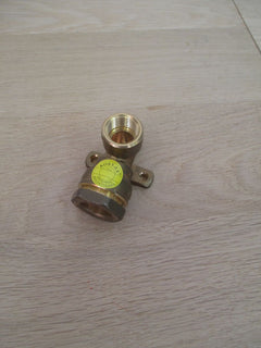 Fitting Caleffi DECA Winkel Verschraubung DN 20 x 1/2 Zoll Messing K17/616