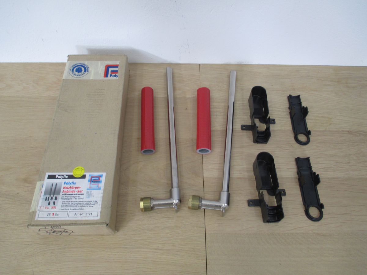 Polyfix Heizkörper Anbinde - Set mit Klemmverschraubung K17/642