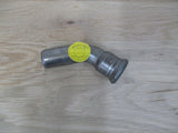 C-Stahl Press Bogen 45 Grad Press Fitting 18 mm K17/65