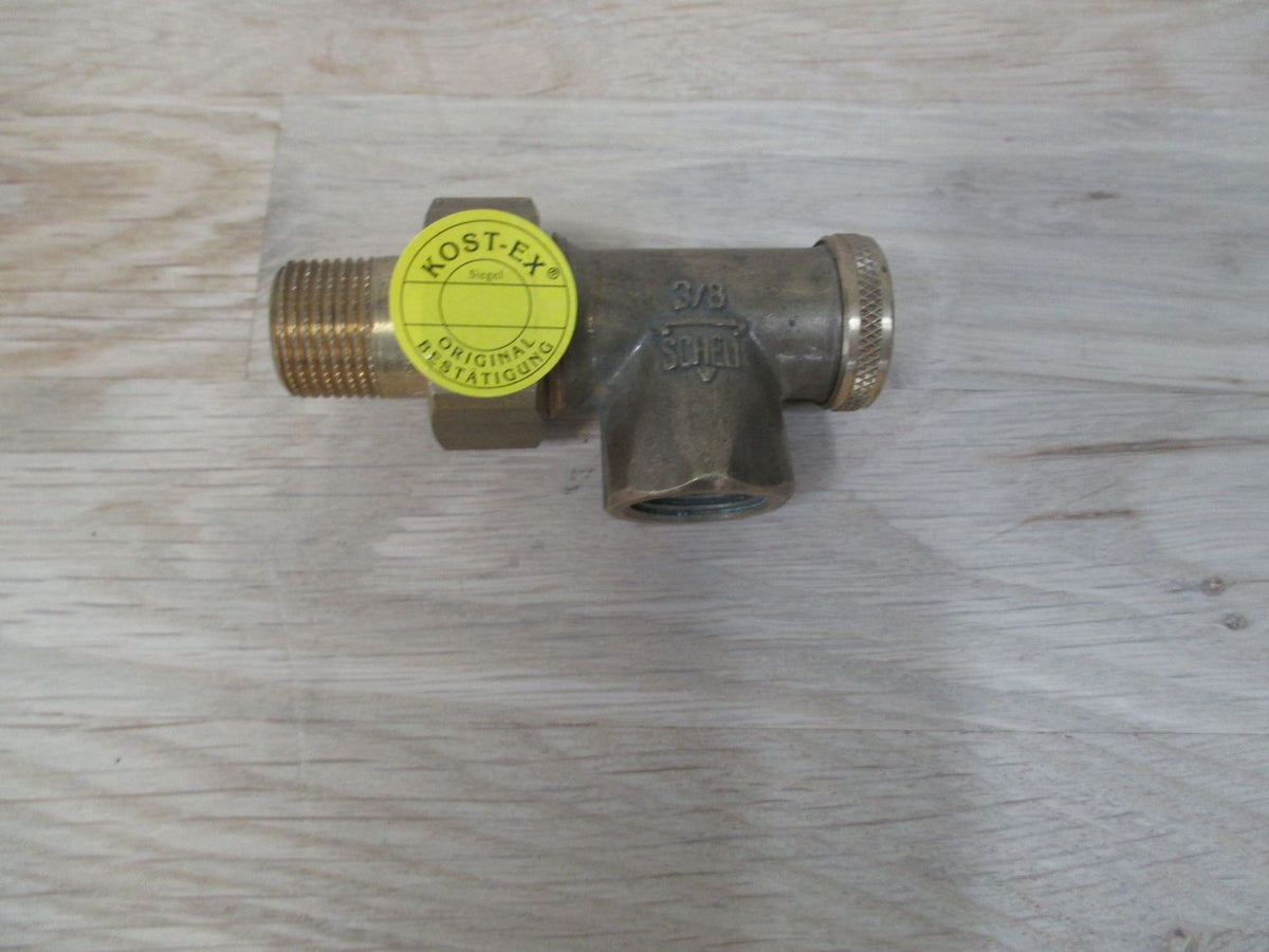 Schell Heizkörper Winkelanschluss EARE 3 / 8 Zoll Rücklaufverschraubung K17/68
