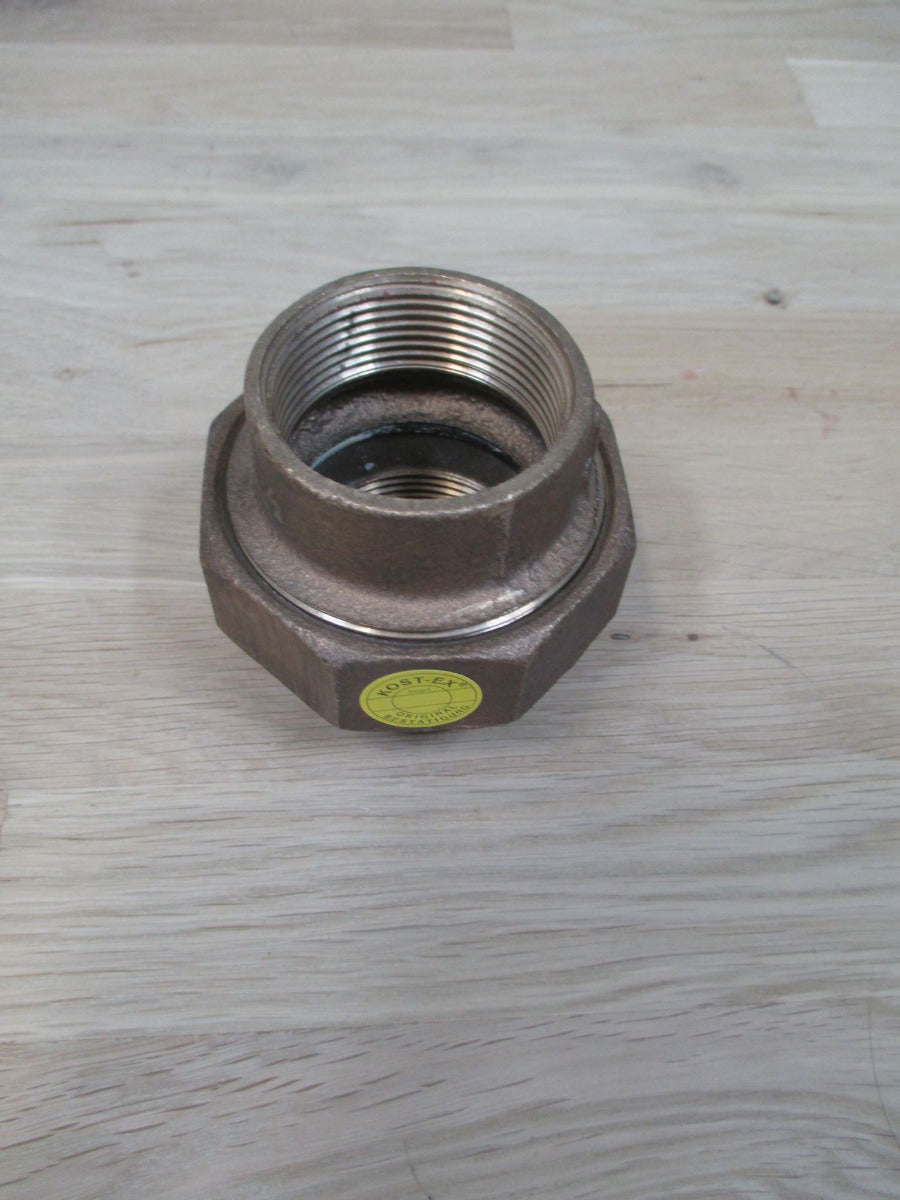 Verschraubung Rotguss 1 1/2 Zoll Fitting konisch Sechskant Verschraubung K17/72
