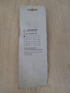 Raab Karcher VAS Verlängerung R 1/2 20 mm Nr.: 13621 Verlängerungssatz K17/725