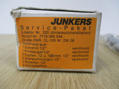 Junkers Service Kit für Unterputzinstallation Nr.: 220 Erstzteile K17/732 