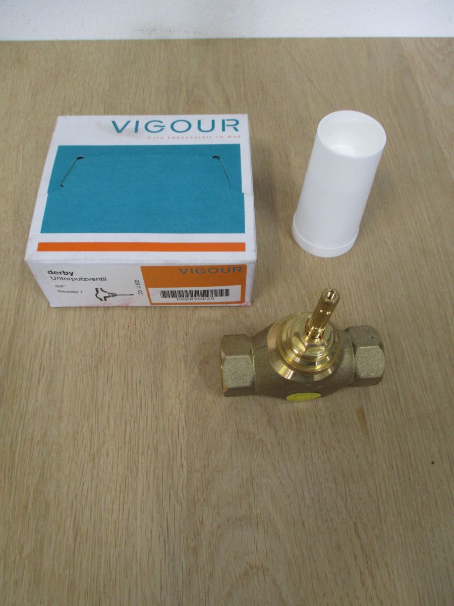 Vigour Derby Unterputzventil 3/4 Zoll Ventil Messing K17/751