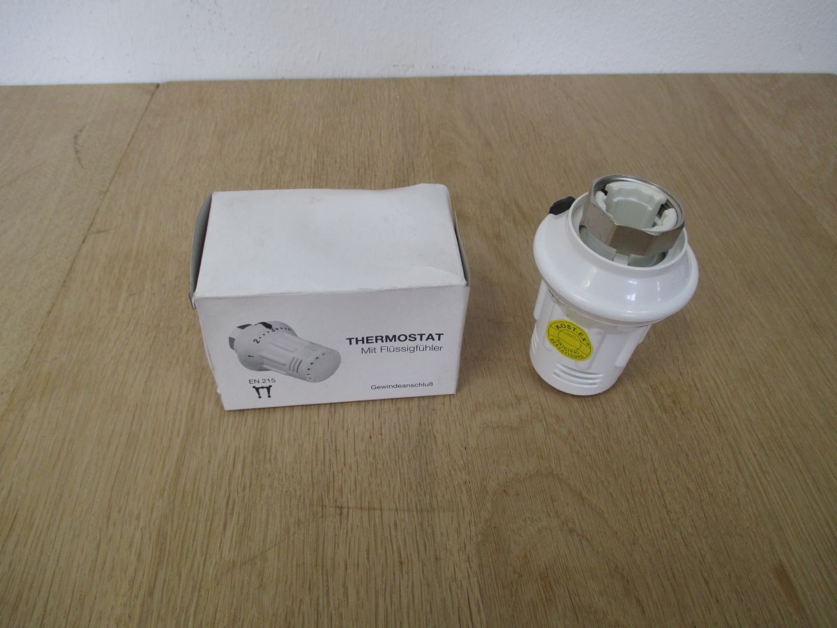Lindenblatt Thermostatkopf 74.41 M30x1,5 Nullstellung und Füssigfühler K17/792
