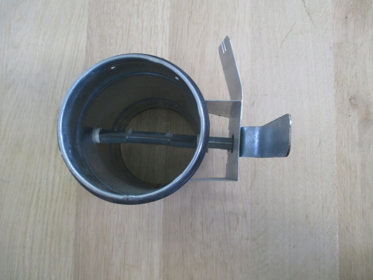 Lüftungsklappe DN 90 mit Lippendichtung Absperrklappe Wickelfalz K17/815