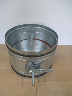 Lüftungsklappe Zuluftklappe DN 315 Wickelfalz Stahlblech K17/816