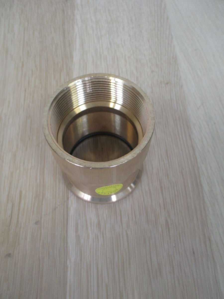 Sanha Gewindefitting Rotguss 54 x 2 Zoll IG Press Fitting Verschraubung K17/879