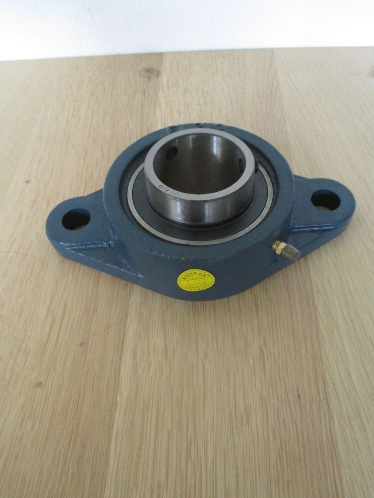 Oval Flanschlager FL 210 für 50 mm Welle mit Lager UZ 210 K17/908