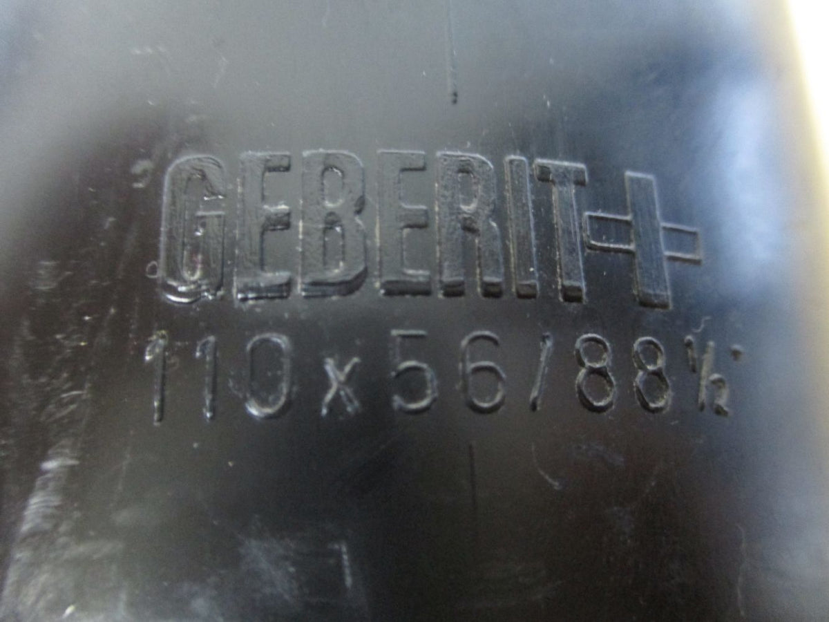 Geberit PE Schweiß Abzweiger 100 x 56 88,5 Grad Abfluss Rohr K17/912