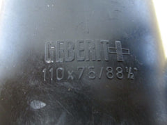 Geberit PE Schweiß Abzweiger 100 x 75 88,5 Grad Nr. 65.175 Rohr K17/913