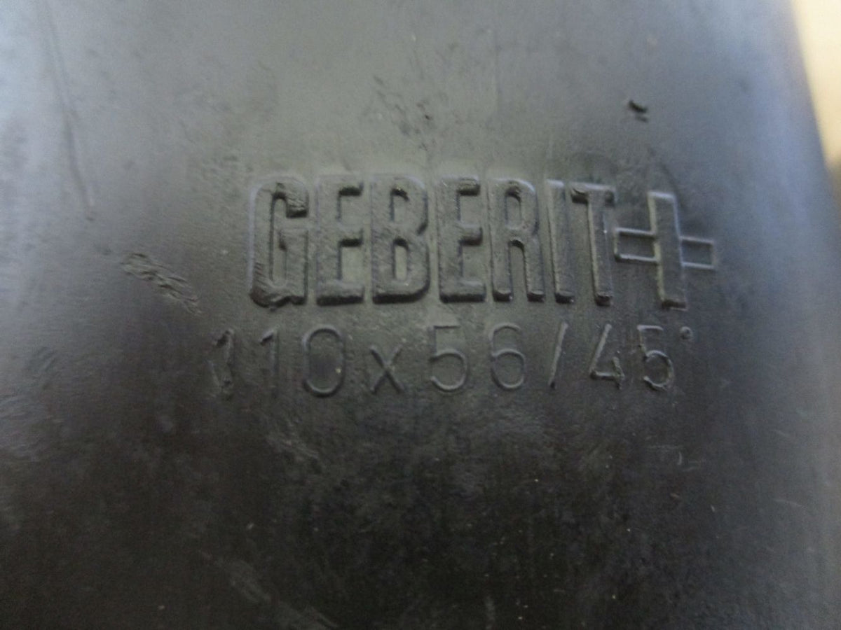 Geberit PE Schweiß Abzweiger 110 x 56 45 Grad Nr. 67.115 Abfluss Rohr K17/917