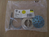 Viega Universalventil 104337 Modell 5125, 1 1/4" AG x 60 mm Chromnickel K17/993