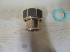SANHA-Rotguss halbe Verschraubung flachdicht Pressfitting 8359g 28x1 1/4 Zoll K18/147