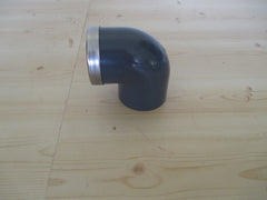 Übergangs Winkel 90 Grad PVC PN16 VDL 50 mm x 1 1/2 Zoll K18/152
