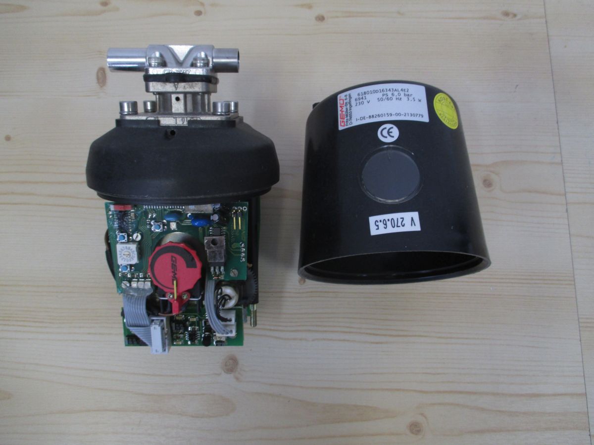 Gemü Ventil 618010D16343AL4E2 6 bar 230 V 3,5 Watt Motorventil K18/15