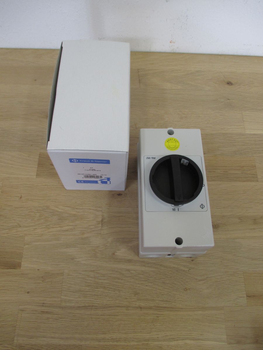 Hauptschalter Reparaturschalter Kraus & Naimer KG 20 T 104 / 40 KL51V K18/169