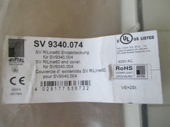 Rittal SV 9340.074 Endabdeckung für SV Ri Line 60 grau K18/194