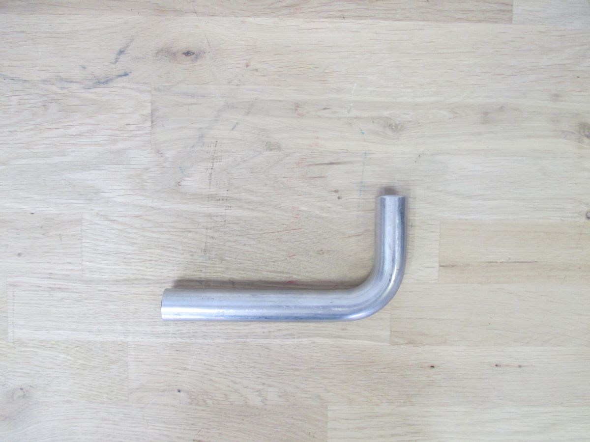 Edelstahl Bogen 22 mm 90° DVGW geprüft ohne Muffen DVGW Trinkwasser K18/235