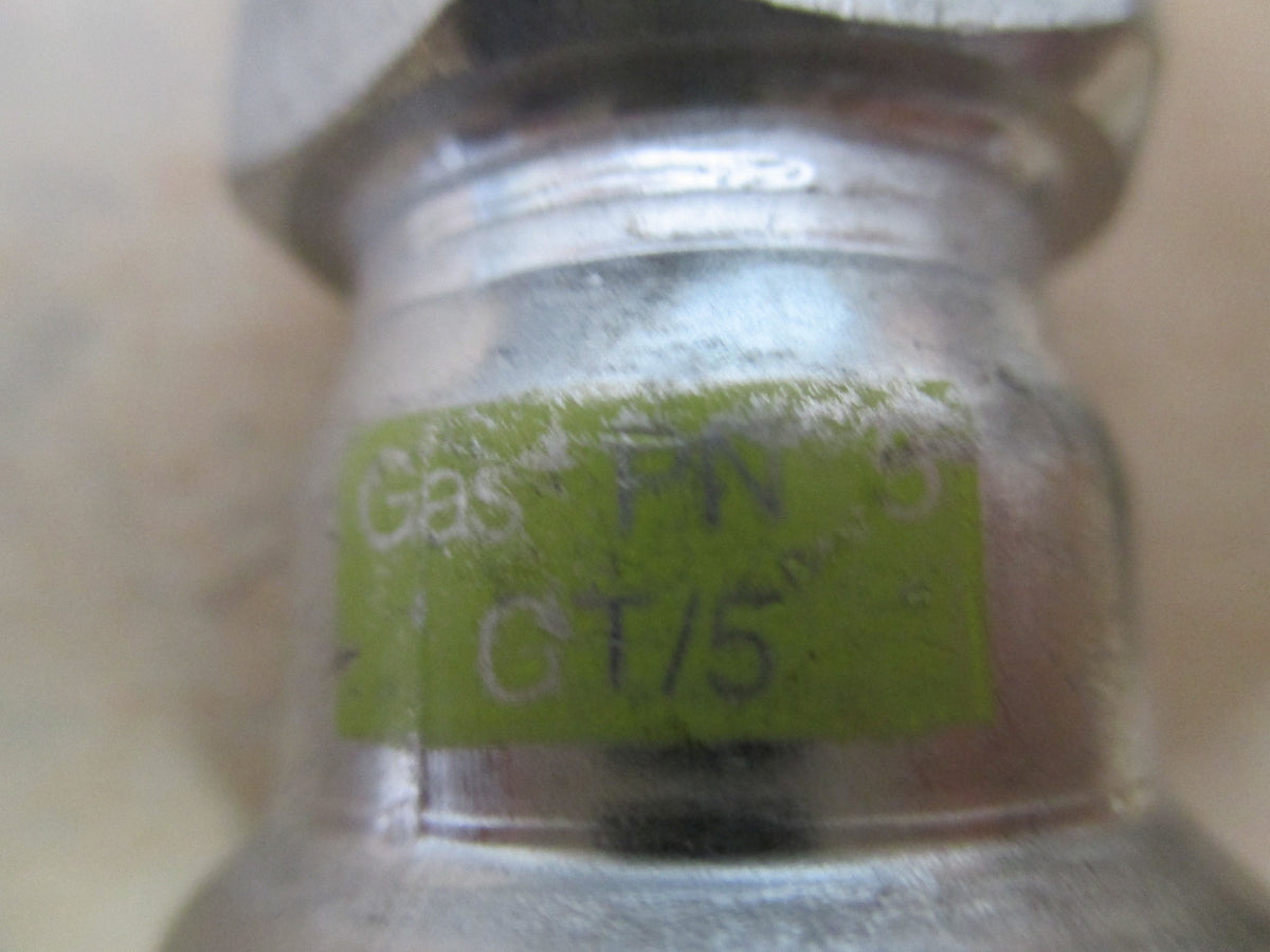 Edelstahl Gas Übergangsstück 22mm / 3/4
