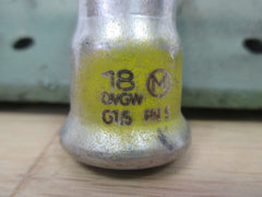 Bogen Edelstahl 18mm 90° 1 Muffe DVGW GT/5 PN5 Gasfitting Gelb KOST-EX K18/242