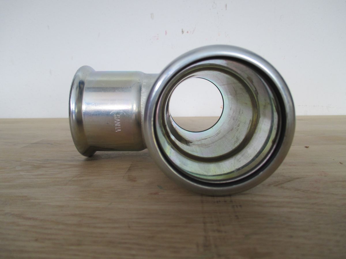 SANHA Therm Pressfitting C-Stahl T-Stück 54 x 54 x 54 mm
